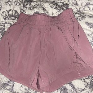 track that mid rise 5” inch size 4 mauve